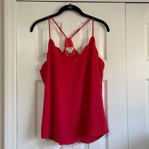 NWOT J. Crew Scalloped Tank Top